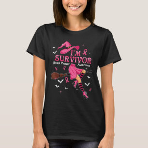 T-shirt Sorcière Je Suis Un Survivant Halloween Sensibilis