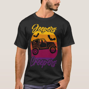T-shirt Sorcière Jeepers Creepers en 4X4 Vol Passé Moon Ha