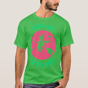 T-shirt Sorcière Jusqu'Au Vin Halloween Costume Funny Hall