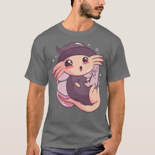 T-shirt Sorcière Kawaii Halloween Aolotl Magicien 5812