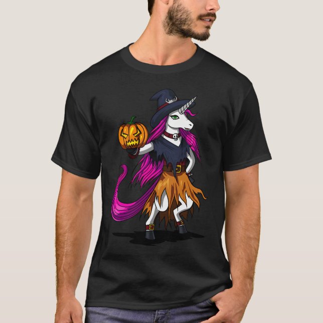 T-shirt Sorcière Licorne (Devant)