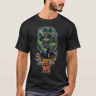 T-shirt Sorcière maléfique lance un sortilège puissant par