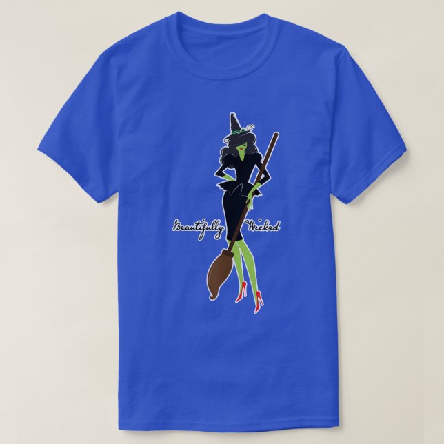 T-shirt Sorcière méchante de l'Occident, merveilleusement  (Design devant)