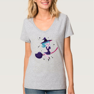 T-shirt Sorcière mignonne