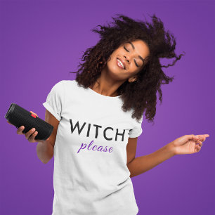 T-shirt Sorcière moderne S'il vous plaît Chemise Halloween