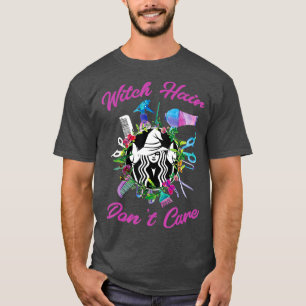 T-shirt Sorcière Ne S'Occupe Pas Des Ciseaux Halloween Sa