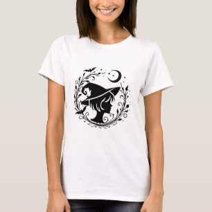 T-shirt Sorcière Pixie Wiccan Magie Halloween