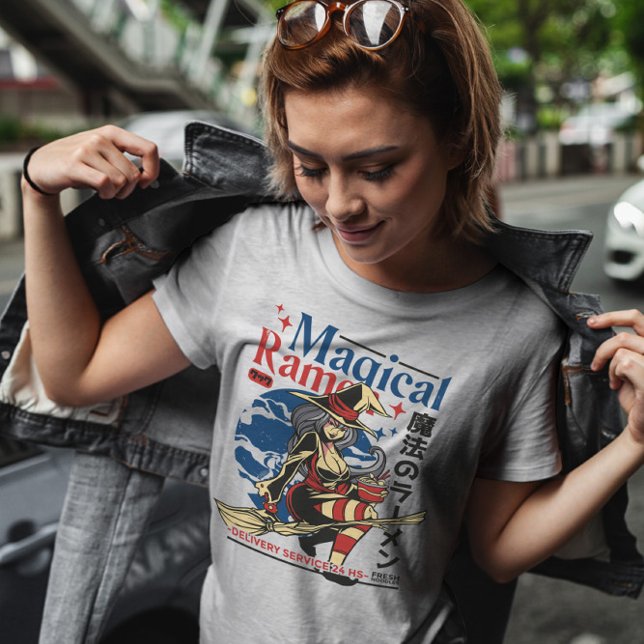 T-shirt Sorcière Ramen nouilles Fanatsy (Créateur téléchargé)