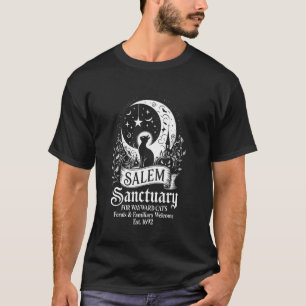 T-shirt Sorcière Sanctuaire de Salem pour chats égarés Hal