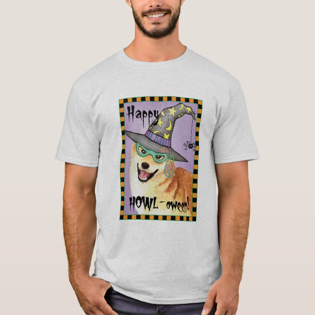 T-shirt Sorcière Shiba Inu (Devant)