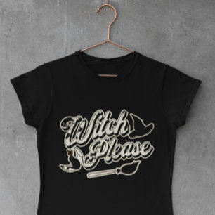 T-shirt Sorcière S'Il Vous Plaît Drôle Citation d'Hallow