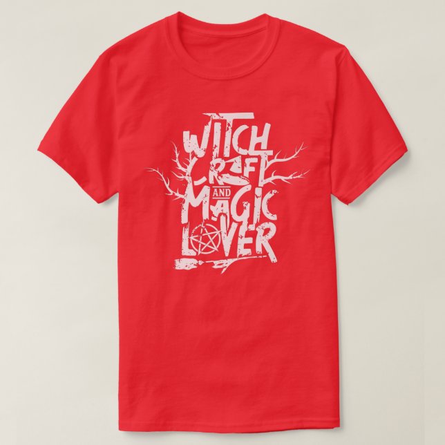 T-shirt Sorcière sorcière sorcière de l'aube magique B (Design devant)