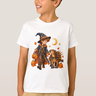T-shirt Sorcière & Spicomellus Halloween