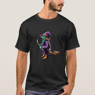 T-shirt Sorcière volant déplaisante