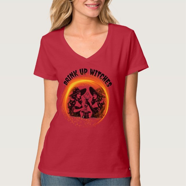 T-shirt Sorcières à boire (Devant)