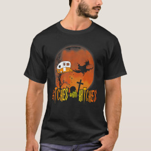 T-shirt Sorcières avec des problèmes Halloween