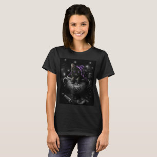 T-shirt Sorcières Black Kitten