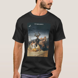 T-shirt Sorcières h Sabbat Francisco Goya Black Small