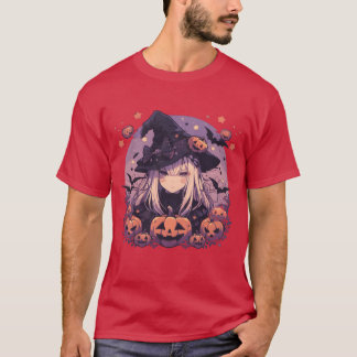 T-shirt Sorcières Halloween sorcière Citrouille Halloween