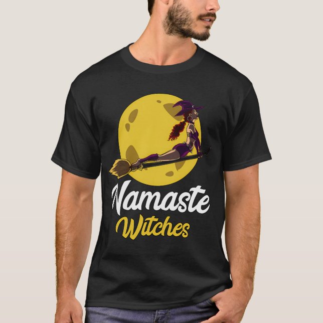 T-shirt Sorcières Namaste (Devant)