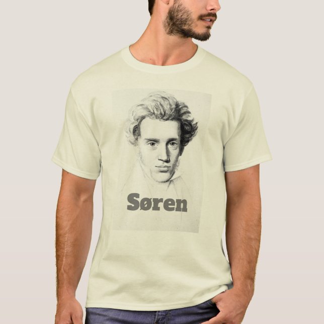 T-shirt Søren Kierkegaard (Devant)