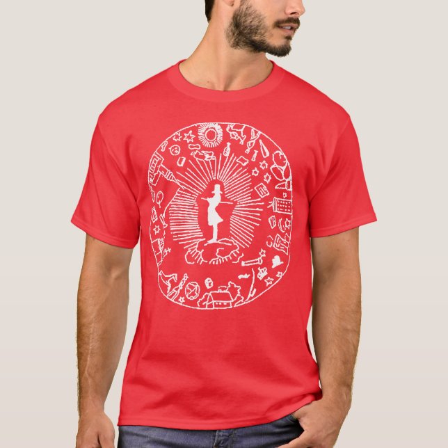 T-SHIRT "SOREN KIERKEGAARD ET L'AFFAIRE DE CORSAIRE" (Devant)