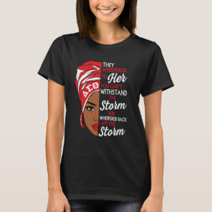 T-shirt Sororité Delta Sigma Theta, Mois de l'histoire noi