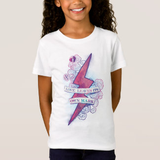 T-Shirt Sort Harry Potter | L'amour laisse sa marque
