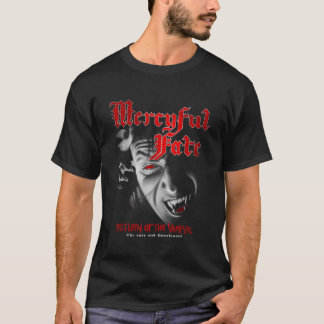 T-shirt Sort Mercyclique Officiel Retour Du Vampire