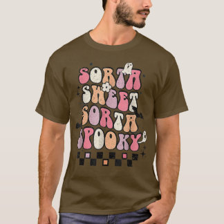T-shirt Sorta Sweet Sorta Saison Éffrayante Boo Squad Funn