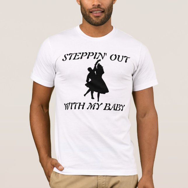 T-SHIRT SORTEZ AVEC MON BÉBÉ (Devant)