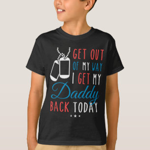 T-shirt Sortez de ma manière que j'obtiens mon dos de pap