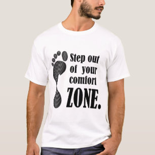 T-shirt Sortez de votre zone de confort