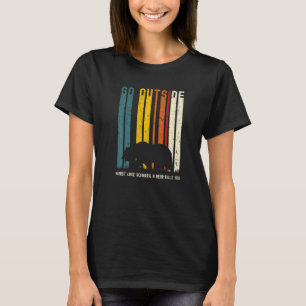 T-shirt Sortez du pire scénario Coque Un ours vous tue
