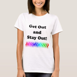 T-shirt Sortez et restez dehors !