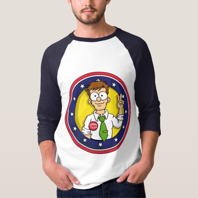 T-shirt Sortez et votez (Devant)