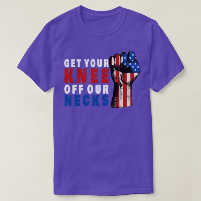 T-shirt Sortez Votre Genou De Nos Cou (Design devant)
