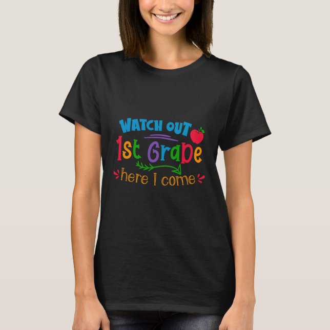 T-shirt Sortie 1ère année ici (Devant)