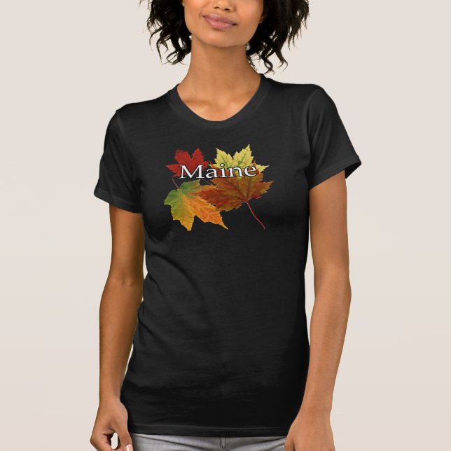 T-SHIRT SORTIE D'AUTOMNE EN MAINE (Devant)