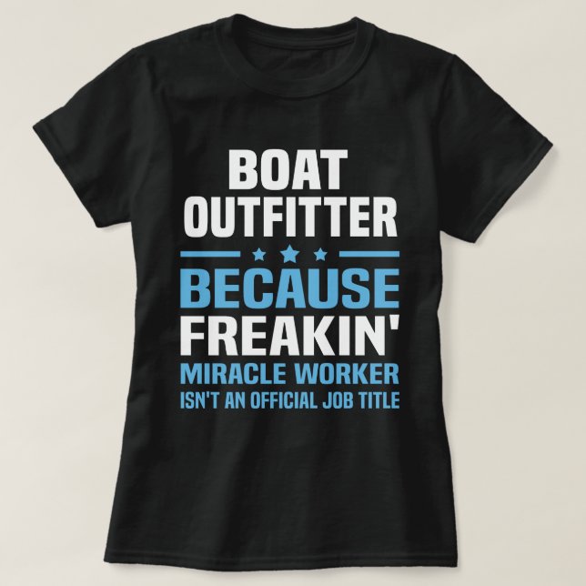 T-shirt Sortie de bateau (Design devant)