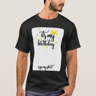 T-SHIRT SORTIE DU 5E ANNIVERSAIRE POUR LES FILLES