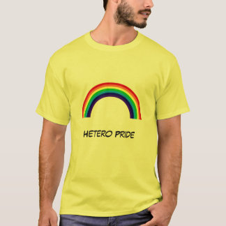 T-shirt Sortie hétéro de fierté seulement
