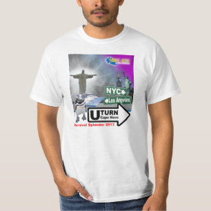 T-shirt Sortie le pingouin cc autour de la copie d'avant