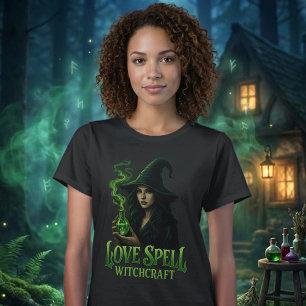 T-shirt Sortilège de l'amour Sorcellerie Gothique Sorcière