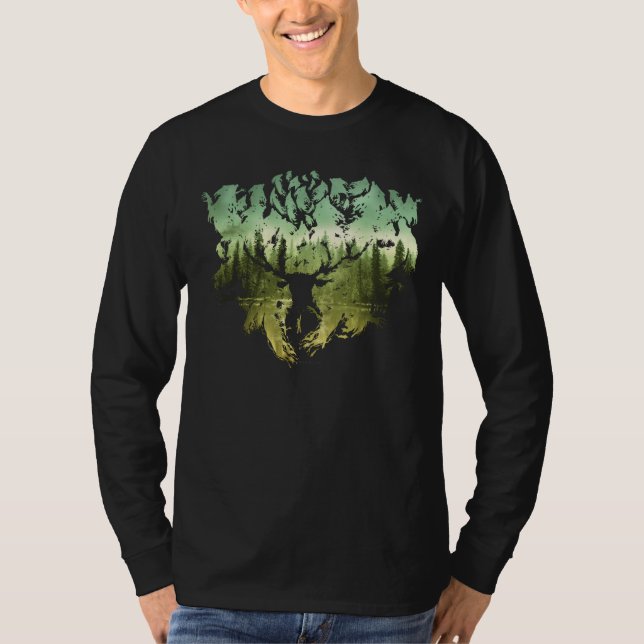 T-shirt Sortilège Harry Potter | Patronus Cerf (Devant)