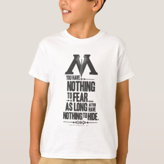 T-shirt Sortilège Harry Potter | Propagande du Ministère d