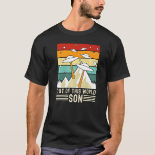 T-shirt Sortir de ce fils du monde, vaisseau Alien de garç