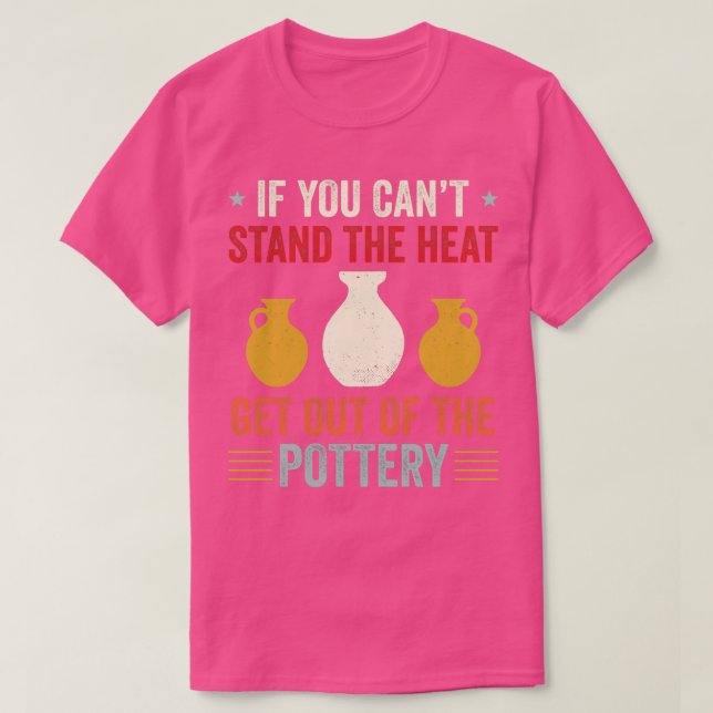 T-shirt Sortir de la poterie drôle Potter céramique Re (Design devant)