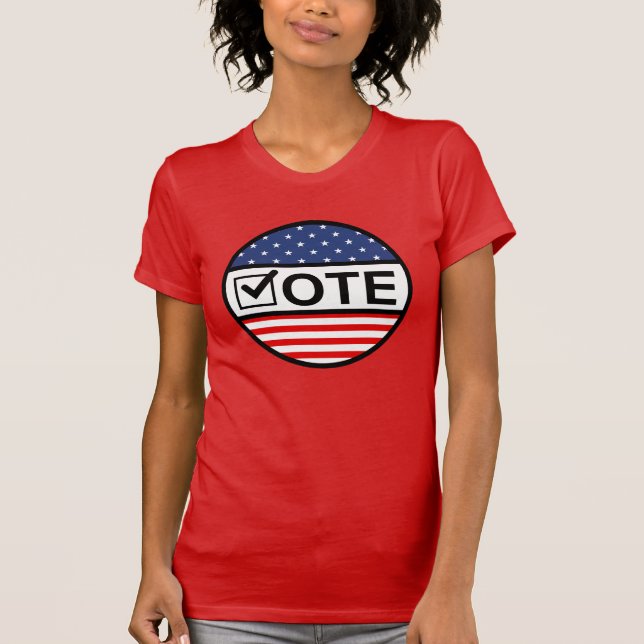 T-shirt Sortir et voter (Devant)