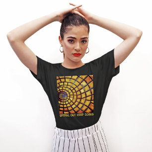 T-shirt Sortir la spirale continuer